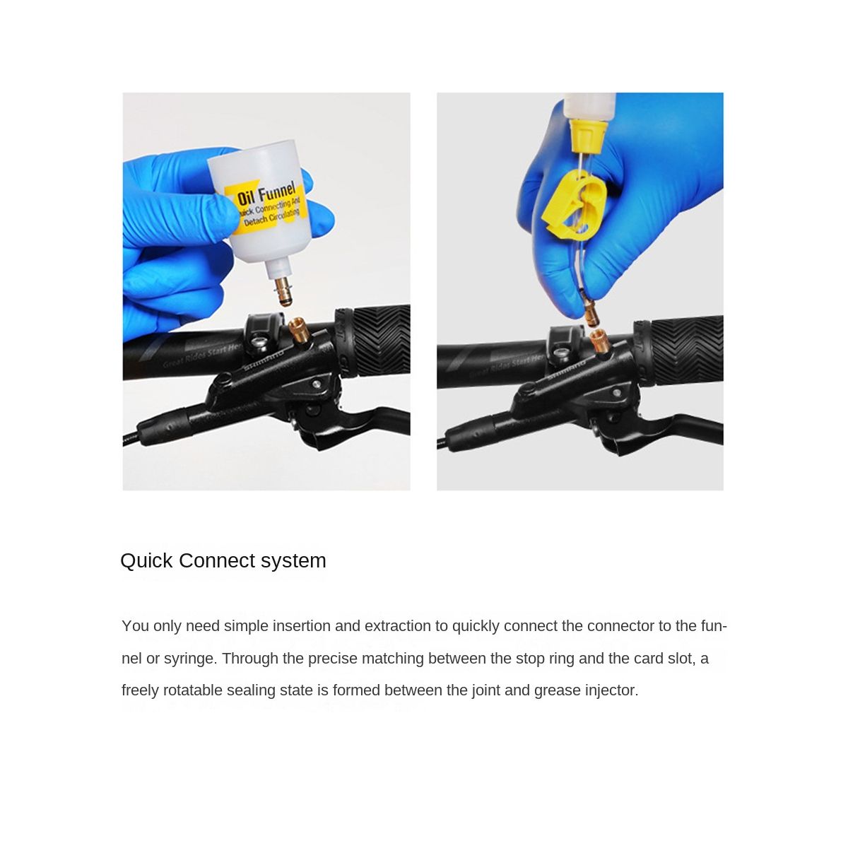 Ezmtb 2022 LITE Bicycle Hydraulic Disc Brake Oil Bleed Kit