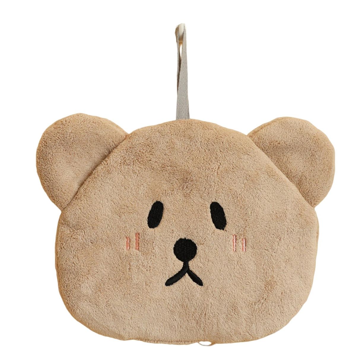 Hanging Towel Cartoon Bear Duck Wipe Hand Towel Brown