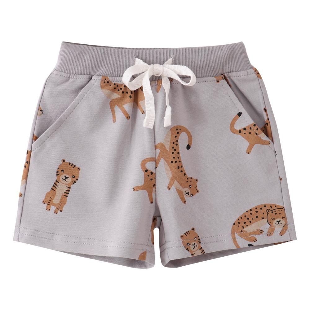 Summer Children's new cotton striped shorts boys and girls casual pants children's cotton