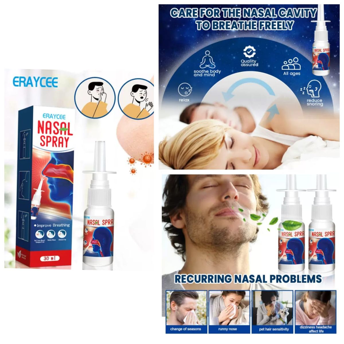 Anti Snoring Nasal & Sleep Better Nose Spray-30ml