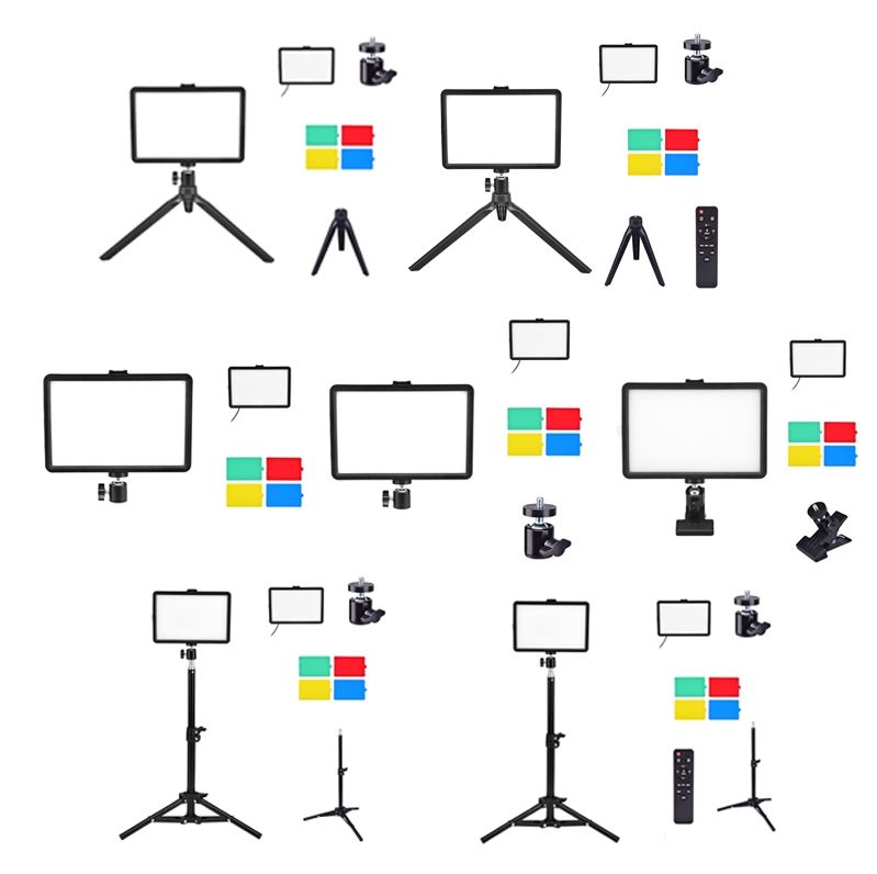 8 Inch Photography Shooting Live Video Fill Light LED Tablet Lamp, Style: Lamp