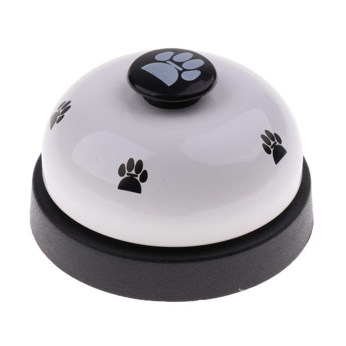 Pet Puppy Dog Cat Training Bells Meal Bells   Device White White