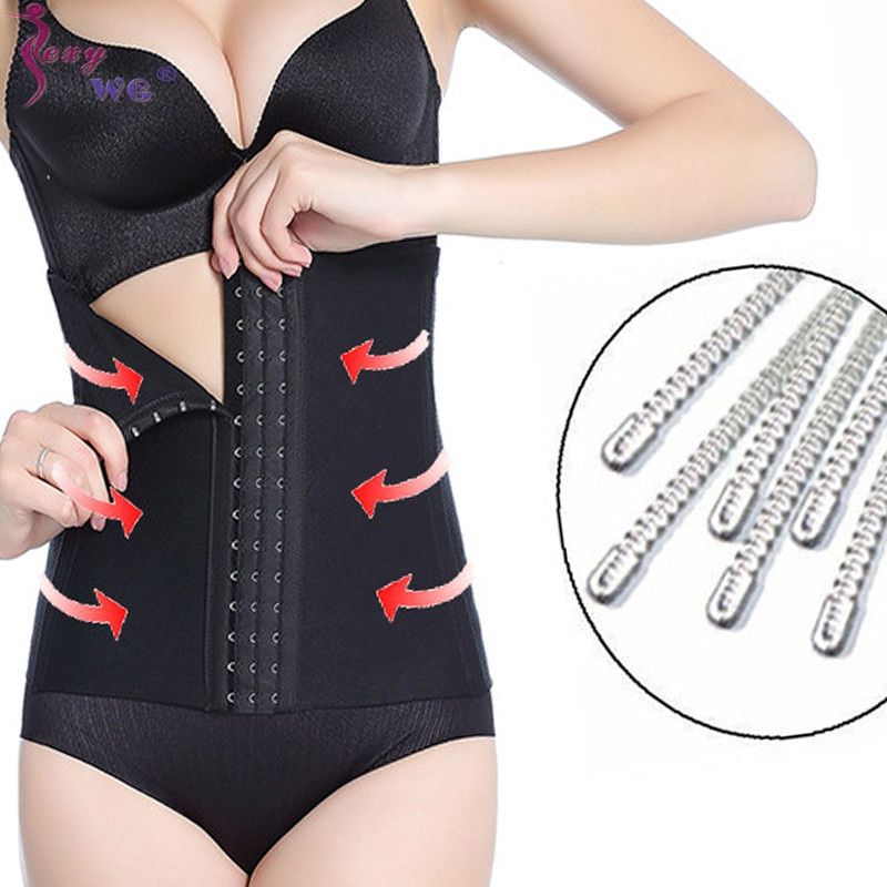 Seamless Postpartum Belly Band Wrap Underwear, C Section Recovery Belt Binder Slimming Shapewear For Women With Hook(#Black)