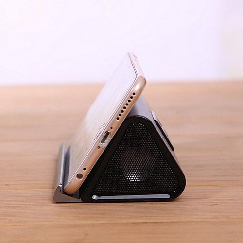 Support 2 Speakers Portable Wireless Bluetooth Stereo Speaker(Black) HT-S