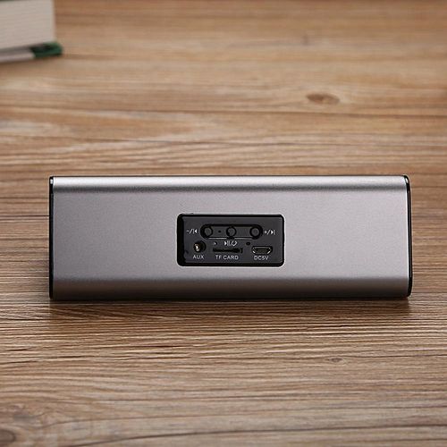 Support 2 Speakers Portable Wireless Bluetooth Stereo Speaker(Black) HT-S