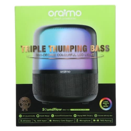 Thumping Bass Soundflow Wireless Bluetooth Speaker 360 - Obs-72d