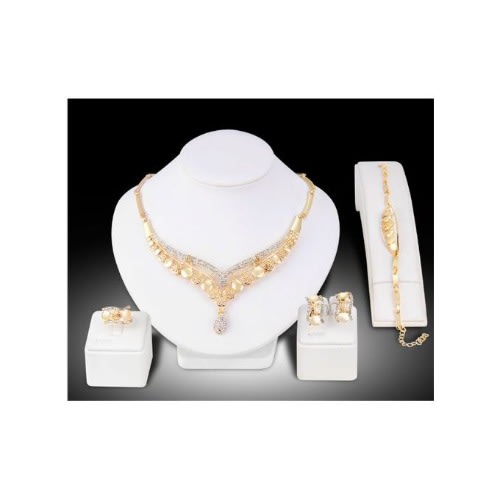 Wedding Jewelry Set For Women- Gold