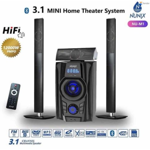 Nunix 3.1ch Multimedia Home Theatre -nu-m1 + Free Extension