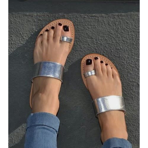 Female Slippers - Silver
