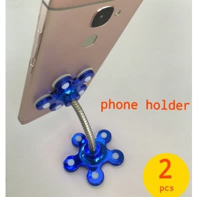Phone Holder Mount Stand Bracket - Blue