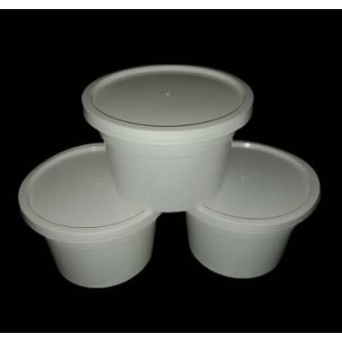 Empty Plastic Containers - 500ml - 12pieces