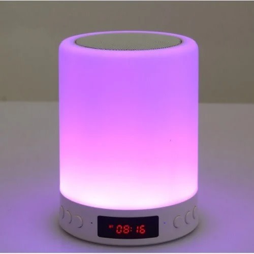 Wireless Led Bluetooth Speaker Touch Sensor Bedside Lamp