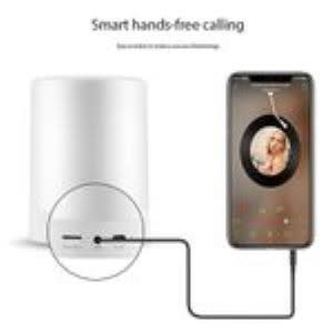 Wireless Led Bluetooth Speaker Touch Sensor Bedside Lamp