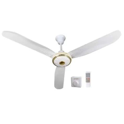 Solar Ceiling Fan 12v Dc/ac 36w With Speed Control - 56