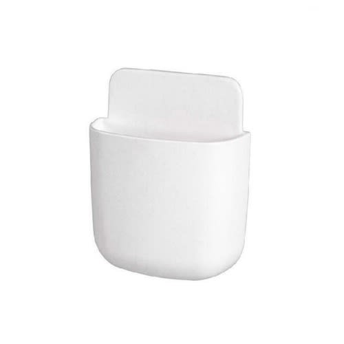 Wall Hanging Remote/mobile Phone Storage Box No Hole Switch