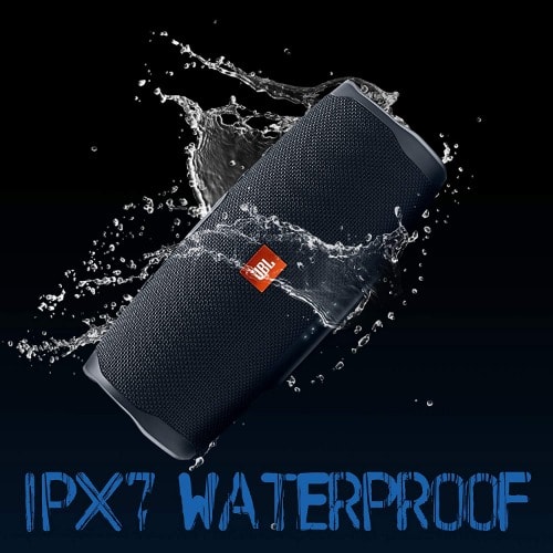 Charge 4 Portable Bluetooth Speaker - 7500mAh Powerbank - Black
