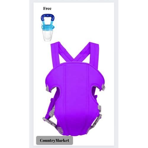 Baby Carrier With Free Baby Feeder