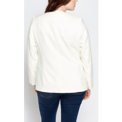 Fitted Blazer - Off White