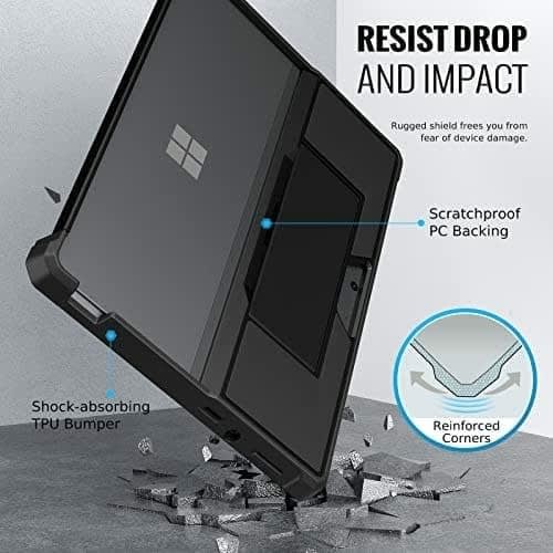 Protective Rugged Cover Case For Surface Pro 8 -13inches.