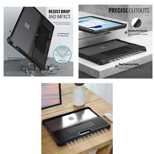 Protective Rugged Cover Case For Surface Pro 8 -13inches.