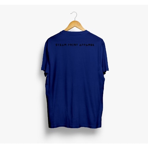 Fireboy Unisex 100% Cotton T-shirt With Love Yourself Design - Navy Blue