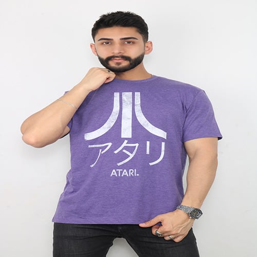 Men's Short Sleeve T-shirt - Purple