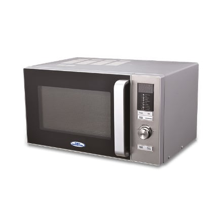 Grill Microwave Oven - Digital Control - 25 Litres - Silver - 900W