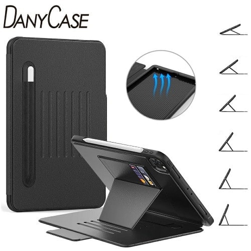 Rugged Leather Shockproof Magnetic Case For iPad Air4 - Pro11