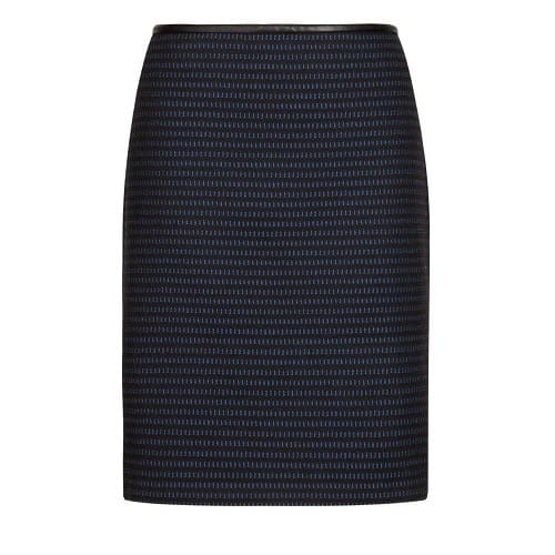 Jacquard Ladder Mini Skirt