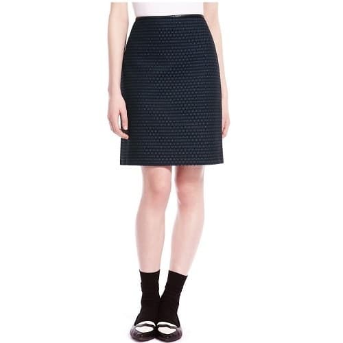 Jacquard Ladder Mini Skirt