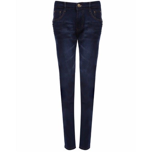Fashion Front Men's Classic Jeans - Blue