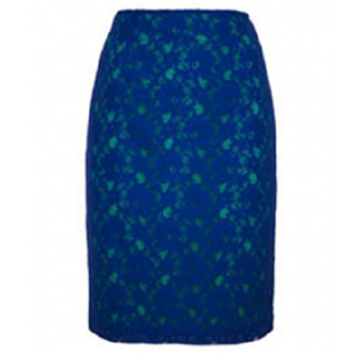 Lace Pop Pencil Skirt