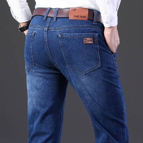 Casual Slim Fit Stretchy Men's Jeans