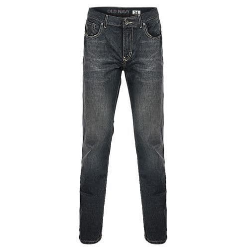 Stock Faded Jeans For Men - Black