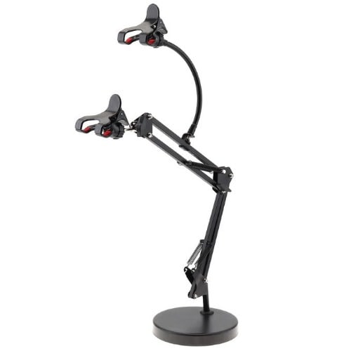 Double Phone Holder With Extension Boom