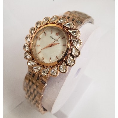 Crystal Face Design Watch
