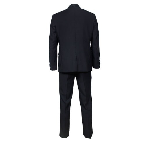 Italian Wool Blend Men's Tuxedo - Black