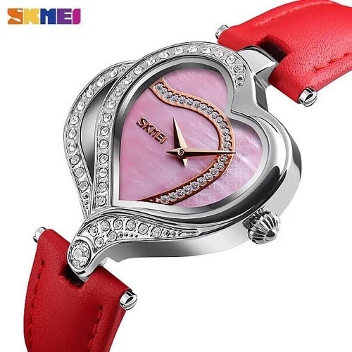 Skm Wristwatch - Red