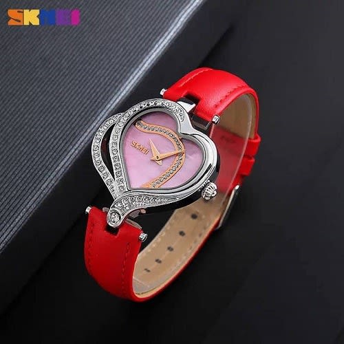 Skm Wristwatch - Red