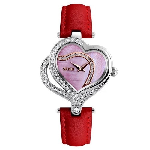 Skm Wristwatch - Red