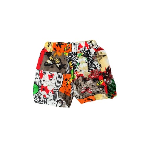 Baby Shirt & Short - vintage Design Orange & Green