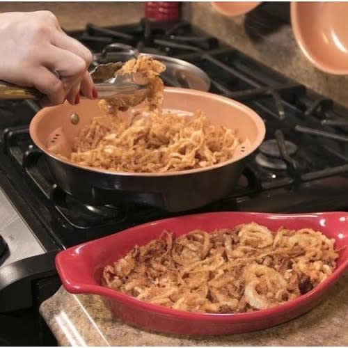 Gotham Steel Air Fry Pan With Lid