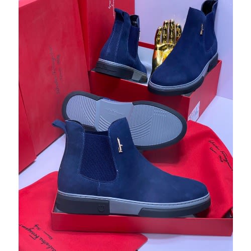 Blue Salvostore Boot