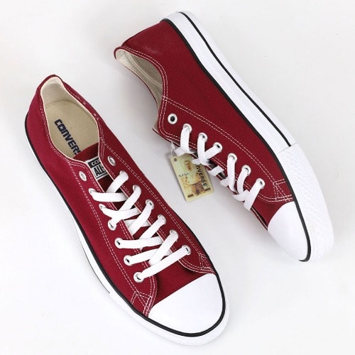 Oxblood Lowtop Casual Lace Up