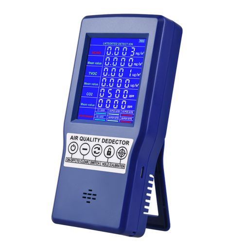 Digital CO2 Sensor PPM Meters Mini Carbon Dioxide Detector Gas Analyzer Air Quality Monitor USB Detector TVOC HCHO PM2.5 Meter
