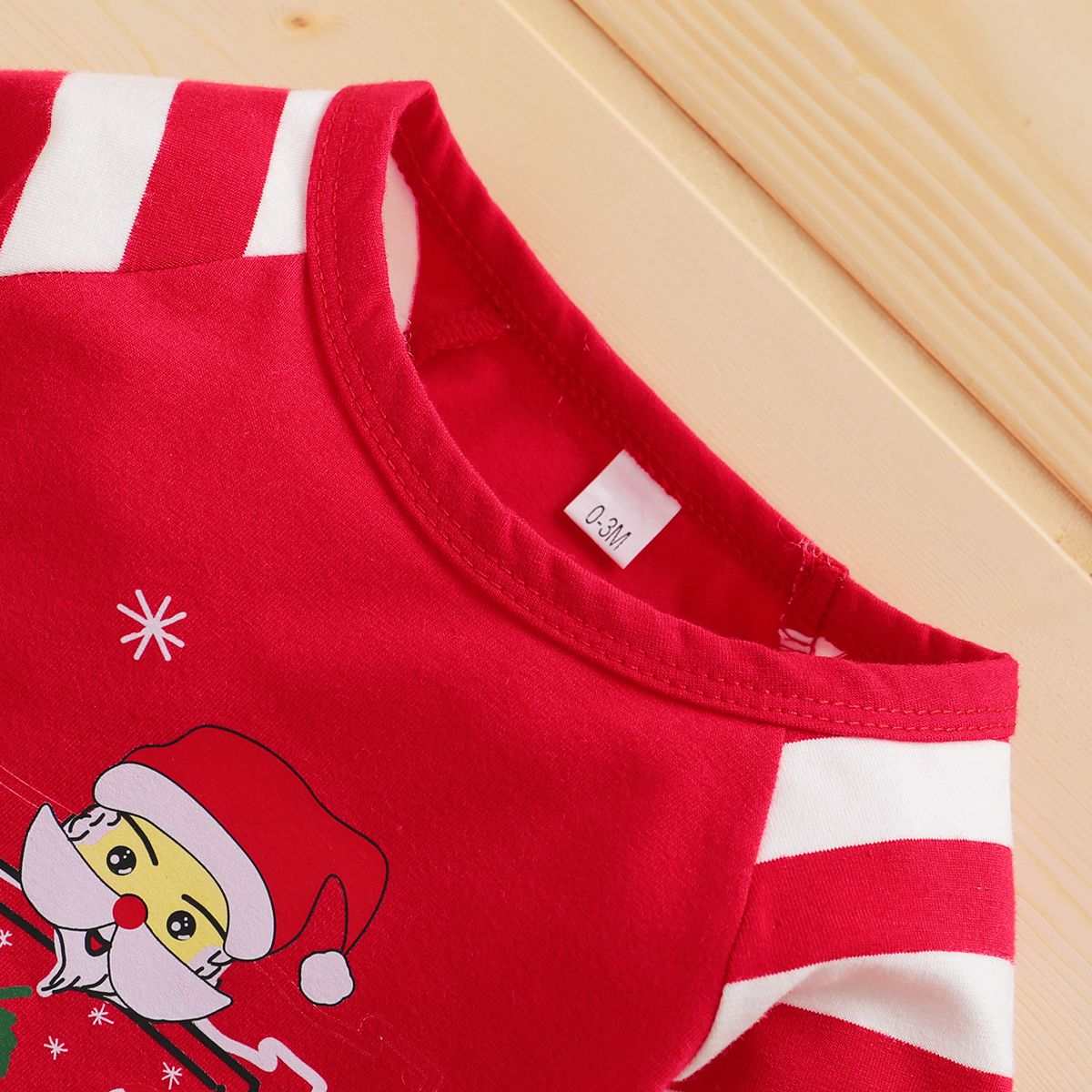 Newborn Baby Boy/Girl 1st XMAS Costumes Cute Santa Claus Design Jumpsuit