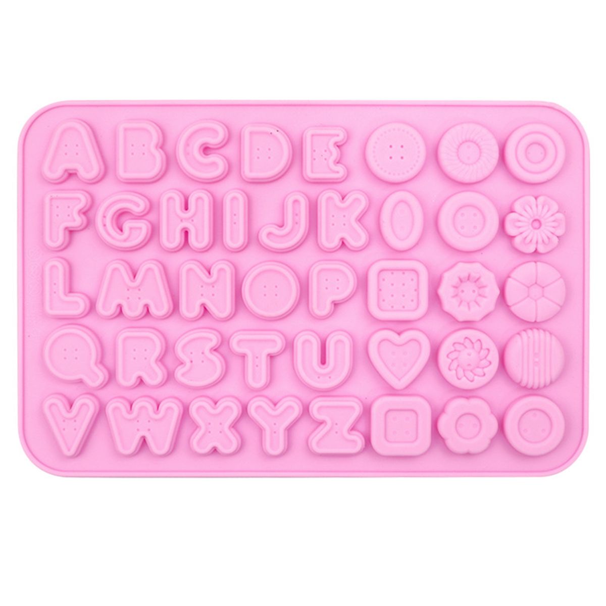 Chocolate Mold Cake Decorating Jelly Chocolate Fondant Mold Pink