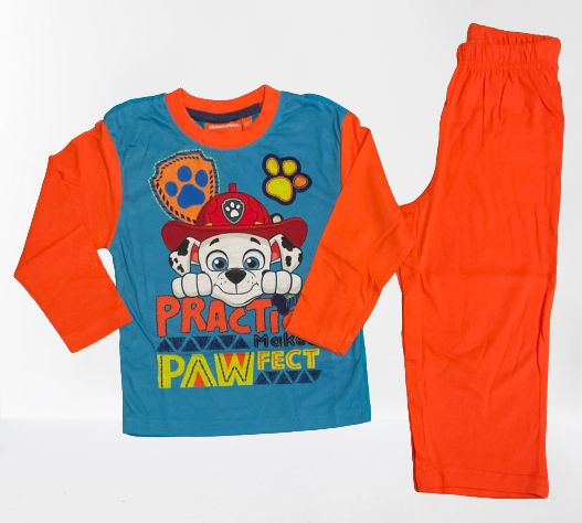 Pawfect Pyjamas - Orange & Blue