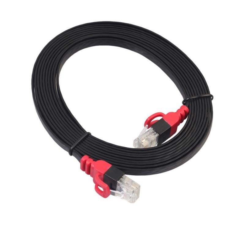 REXLIS Cat6 Gigabit Unshielded Flat Network Cord 50cm 1m to