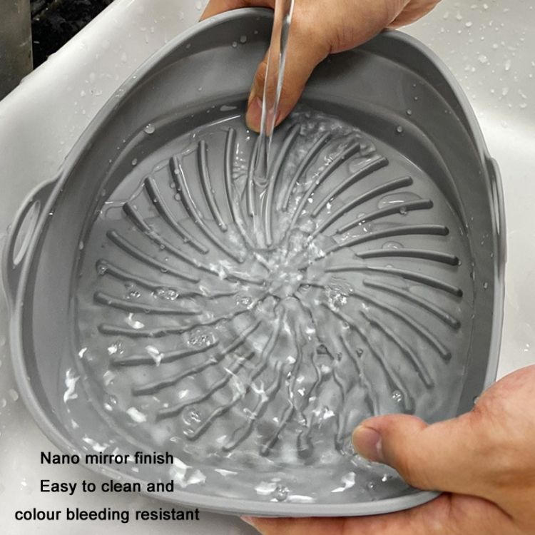 Baking Mat 2pcs Air Fryer Mat Baking Tray, Specification: Small Round D